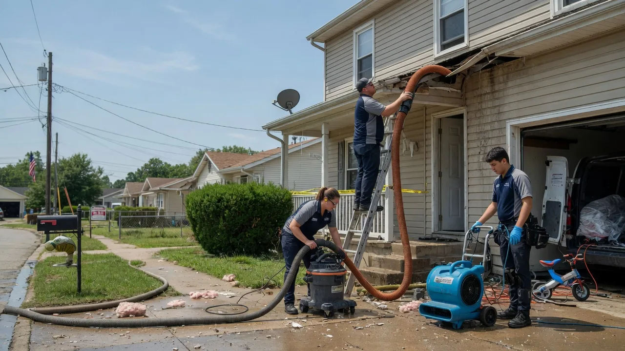 Water Damage Restoration in Marine, IL near me